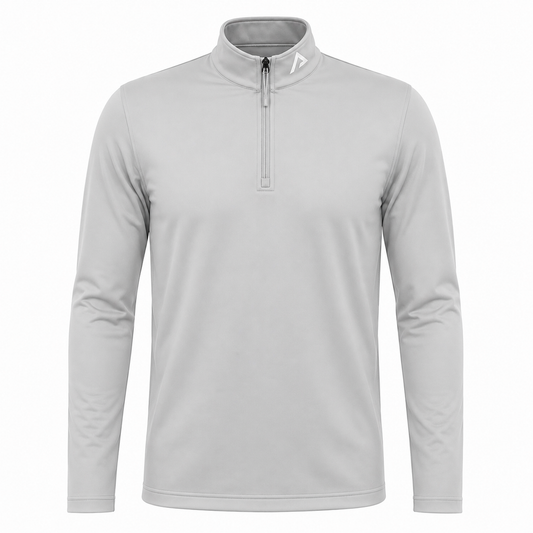 Stealth 1/4 Zip Grey